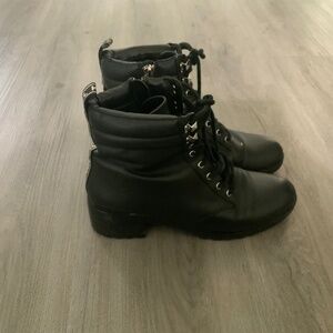 Michael Kors Combat Hiking  Boots